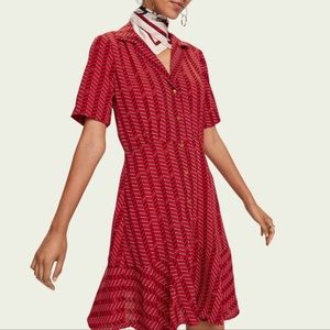 Scotch Soda Didi Mini Shirtdress Anthropologie XL